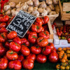 Tomaten und frische Obst